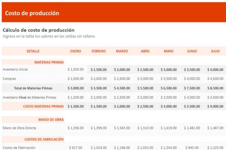 planilla-de-excel-de-costo-de-produccion
