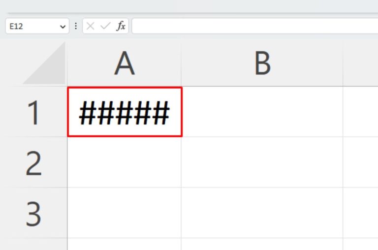 que significan el numeral en celdas de excel