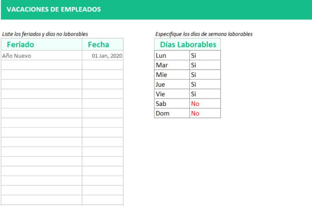 Planificador De Vacaciones XXL 2026 - DIN A1 (59.4x84.1 Cm), Para Hasta 45 Empleados, 13 Meses